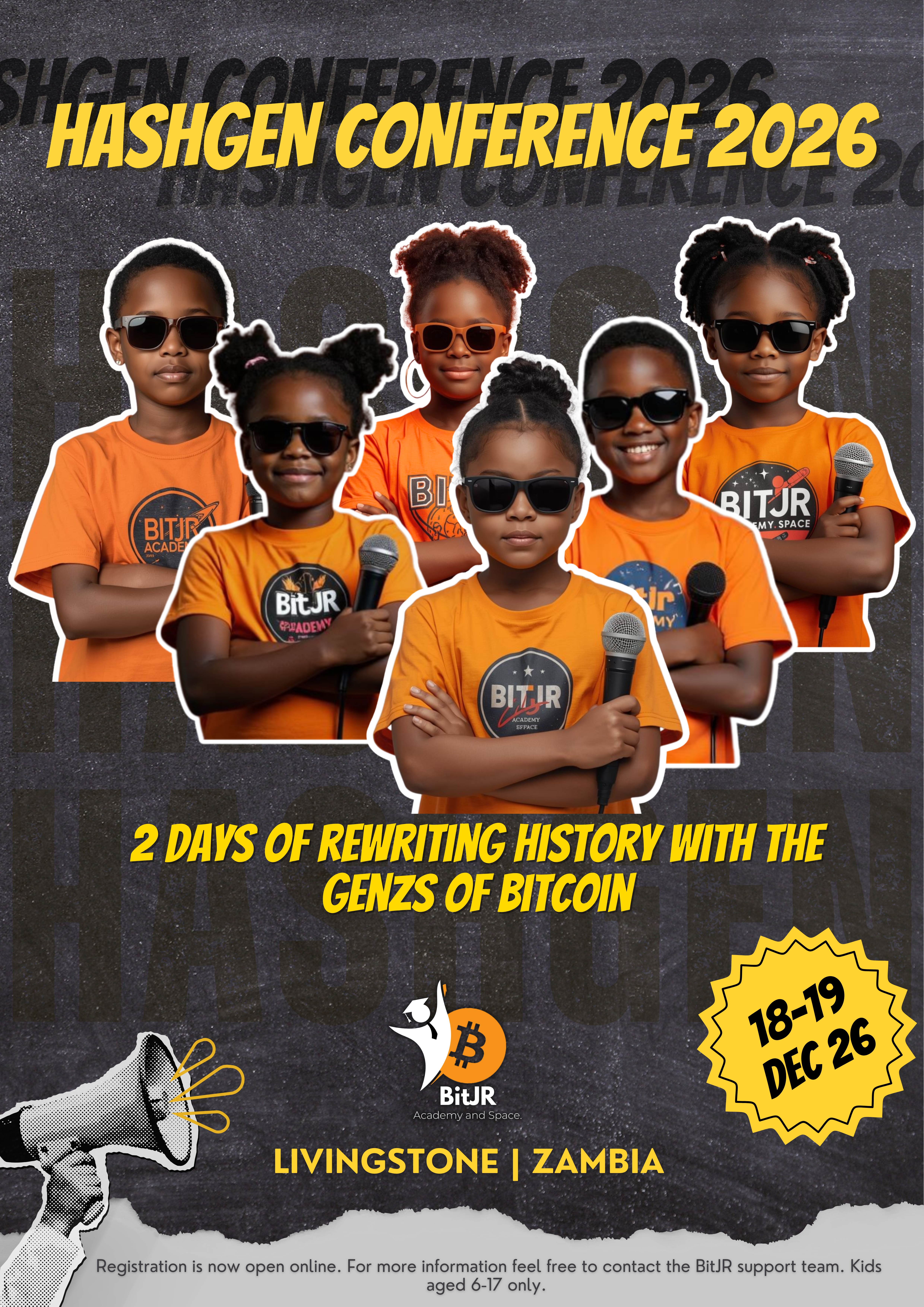 HashGen Bitcoin Conference Flyer